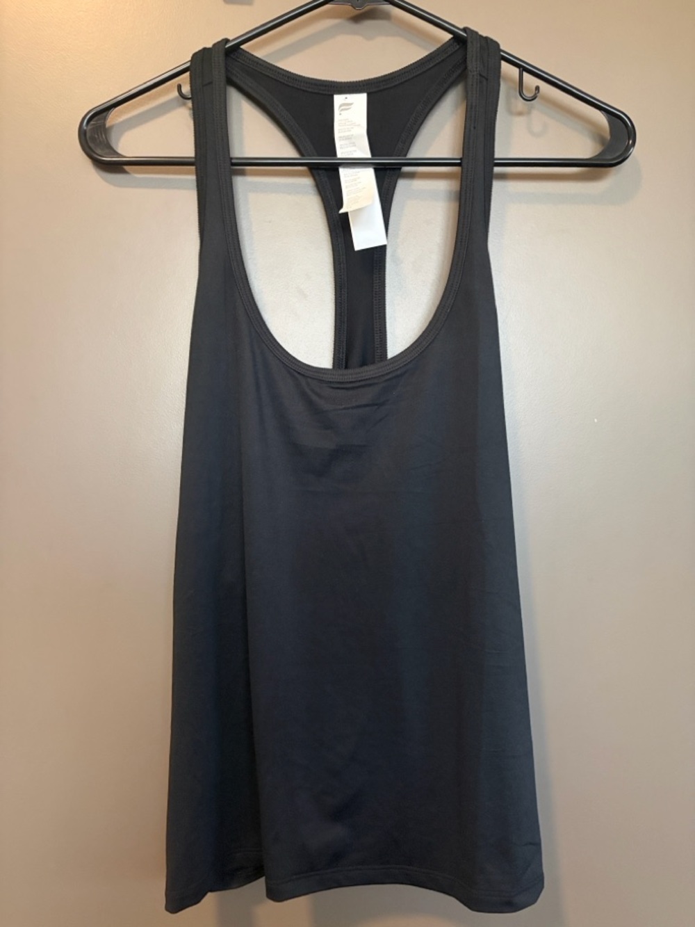 Fabletics Black Racerback Tank - Picture 3 of 5